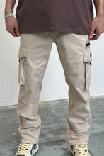 Load image into Gallery viewer, Men's Washed Sand Cargo Pants