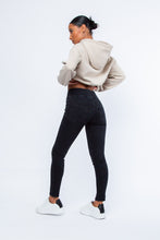 Load image into Gallery viewer, Women's Washed Black High Sculpting Skinny Jean