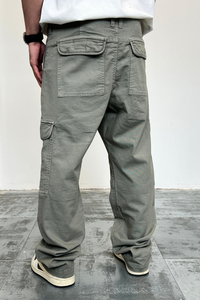 CANVAS WASHED KHAKI CARGO
