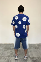 Load image into Gallery viewer, Men's Side Seam Blasted Blue Denim Jorts
