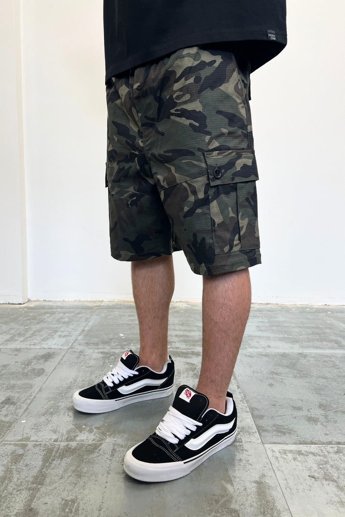 Men's Ripstop Camo Cargo Shorts