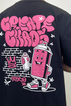 Load image into Gallery viewer, Men's Create Chaos Black Graphic T-Shirt
