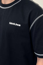 Load image into Gallery viewer, Men's Contrast Cross Black Graphic T-Shirt
