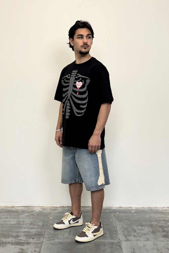 Men's Raw Bone Blue Denim Jorts