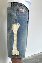 Load image into Gallery viewer, Men's Raw Bone Blue Denim Jorts
