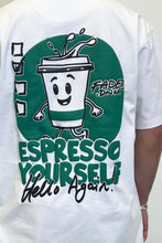 Load image into Gallery viewer, Men's Espresso White Graphic T-Shirt

