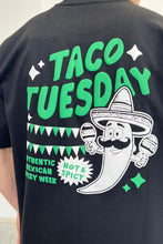 Load image into Gallery viewer, Men's Taco Black Graphic T-Shirt
