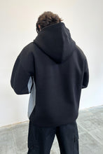 Load image into Gallery viewer, Men's Black Retro Star Hoodie
