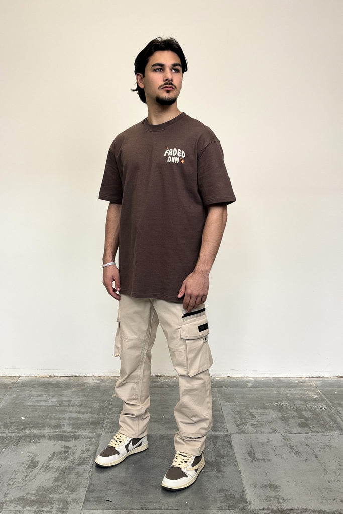 Men's Odd’s Brown Graphic T-Shirt