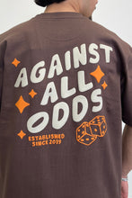 Load image into Gallery viewer, Men's Odd’s Brown Graphic T-Shirt
