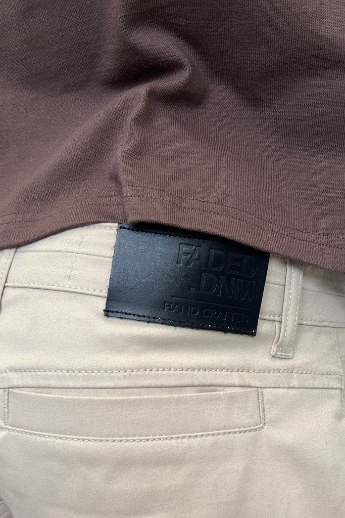 Men's Washed Sand Cargo Pants
