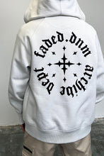 Load image into Gallery viewer, Men's Off White Cross Zip Hoodie
