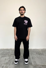 Load image into Gallery viewer, Men's Oversized Black Twill Cargo Pants
