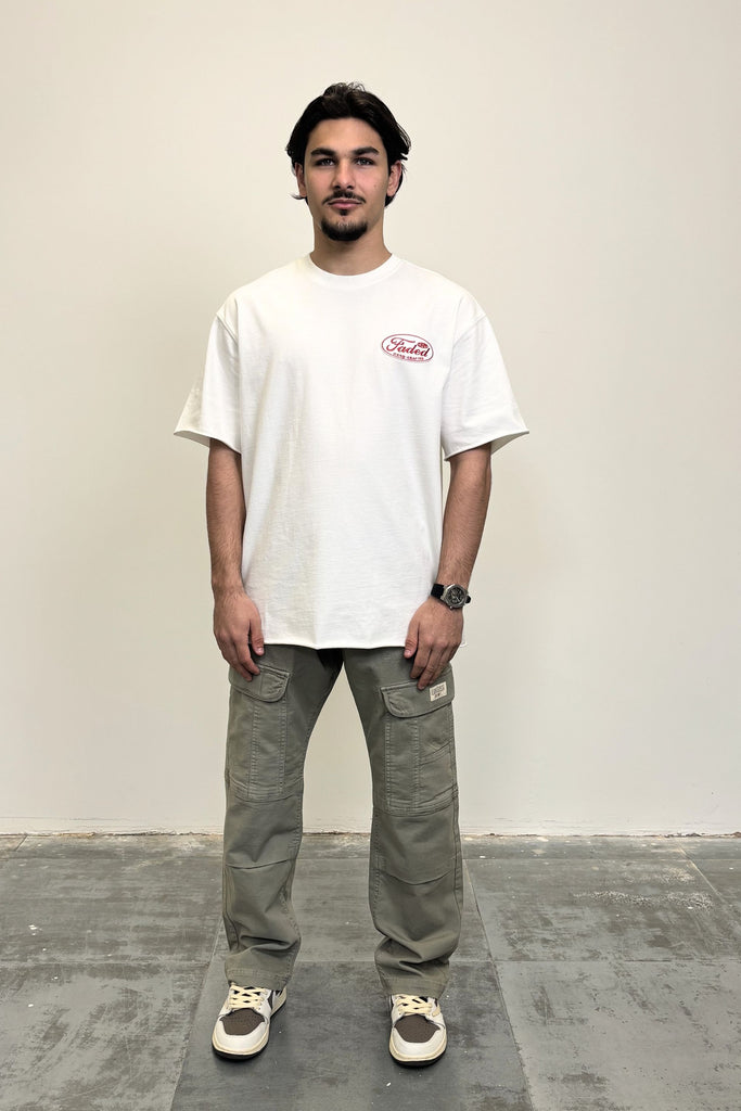 CANVAS WASHED KHAKI CARGO