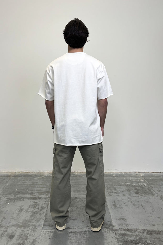 CANVAS WASHED KHAKI CARGO