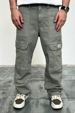 Load image into Gallery viewer, CANVAS WASHED KHAKI CARGO
