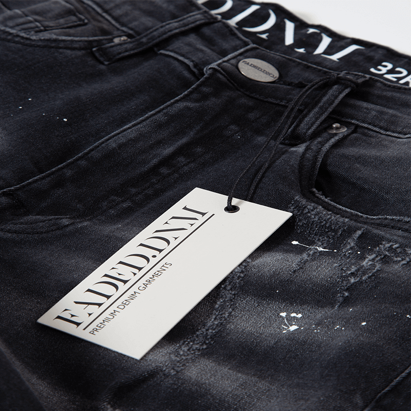 Black Faded Skinny Jeans by Dolce&Gabbana on Sale