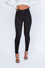 Load image into Gallery viewer, Women&#39;s Black High Waisted Skinny Jean
